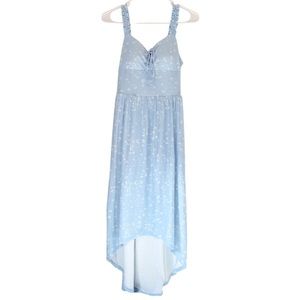 No Boundaries Womens Summer Floral Padded Chest High-Low Dress Size Medium (7-8)